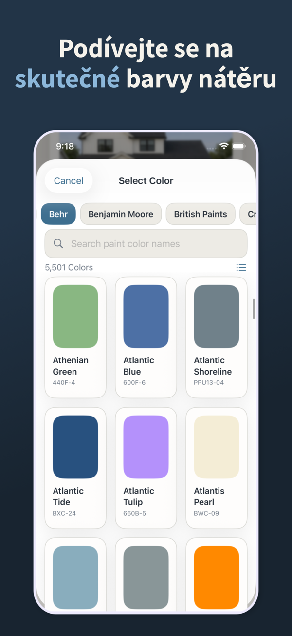 Exterior Paint Visualizer - AI rozpoznání ploch na domě