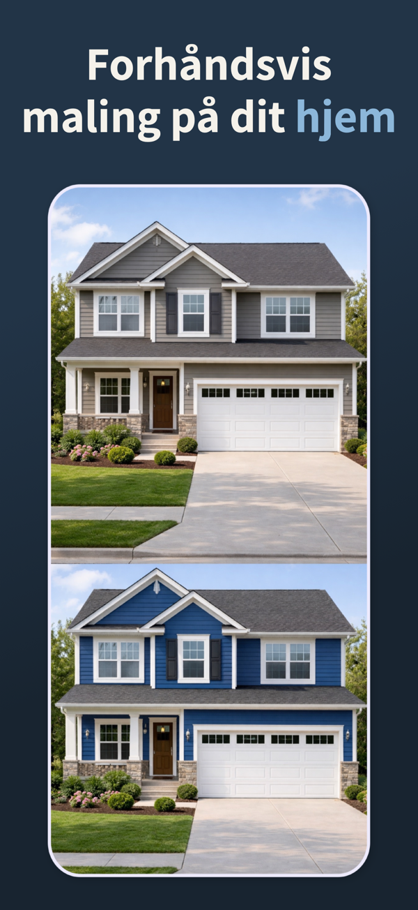 Exterior Paint Visualizer - AI-powered home exterior visualization
