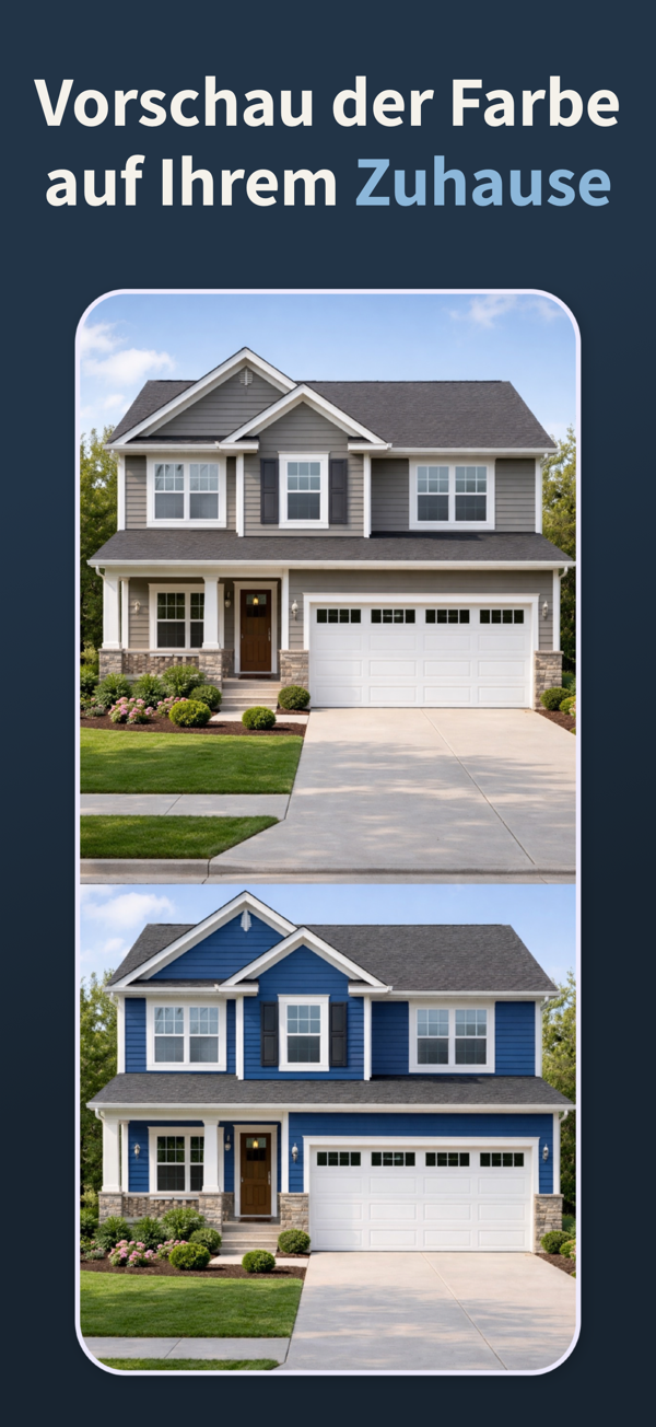 Exterior Paint Visualizer - AI-powered home exterior visualization
