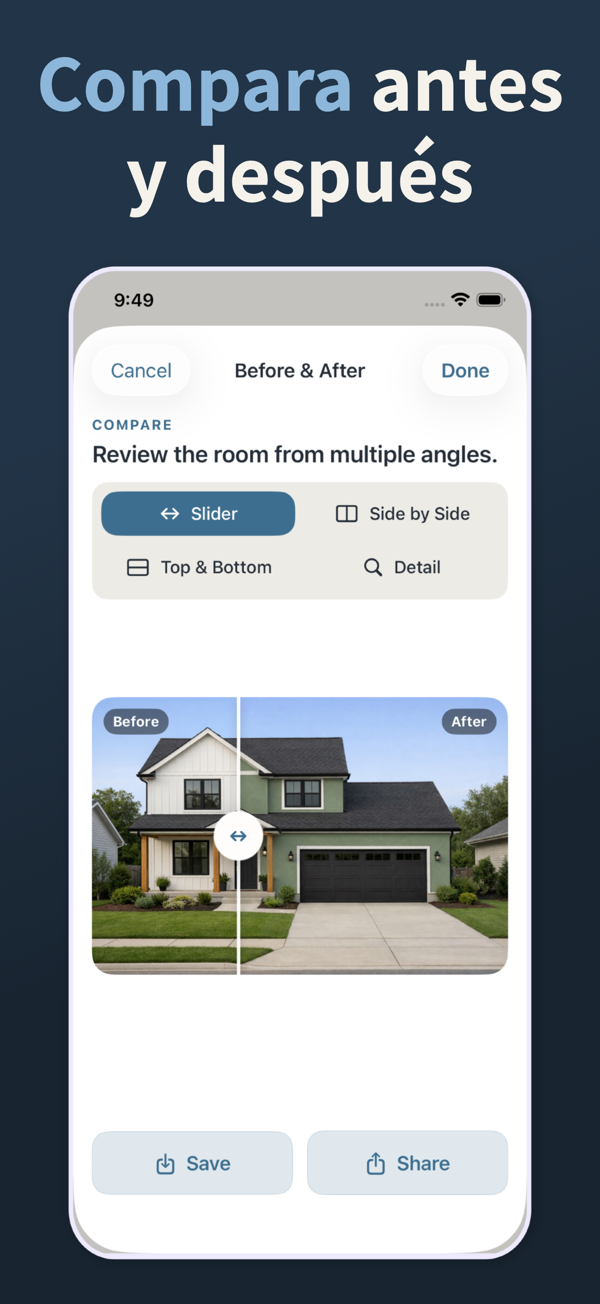 Exterior Paint Visualizer - Color selection from paint brands