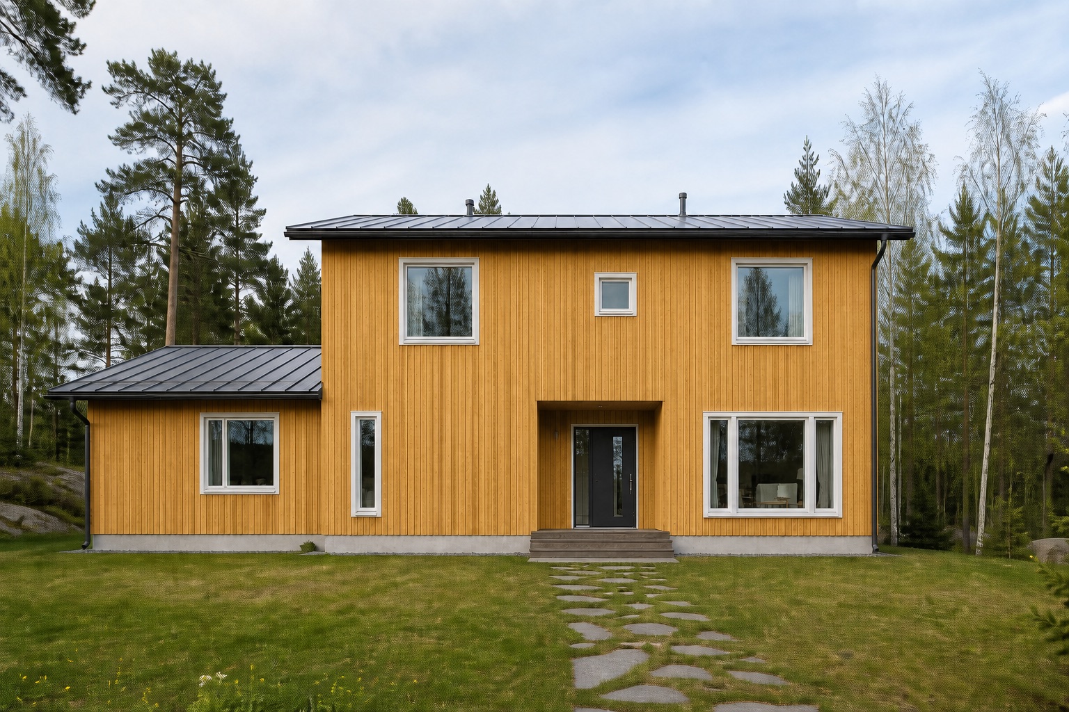 Julkisivun ilme ennen asunnon myyntiä