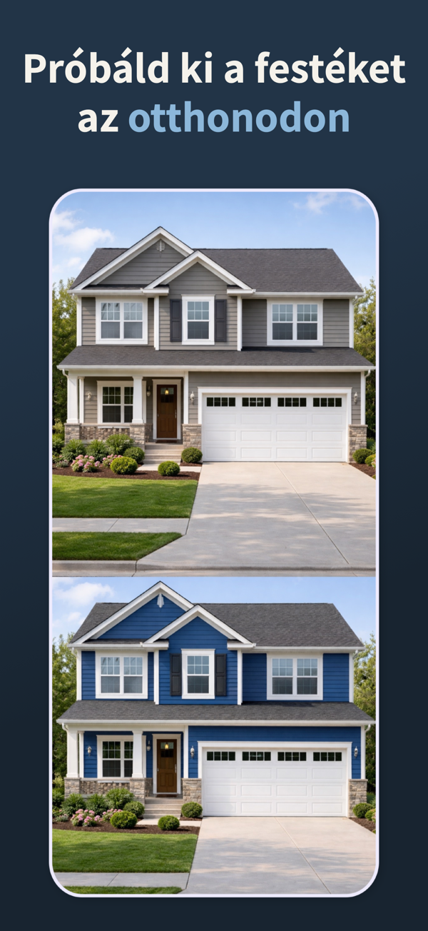 Exterior Paint Visualizer - AI-powered home exterior visualization