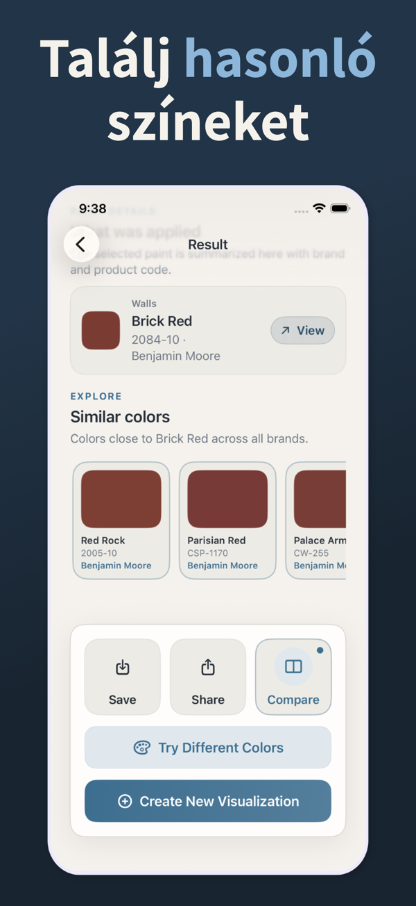 Exterior Paint Visualizer - Többfelületű festés