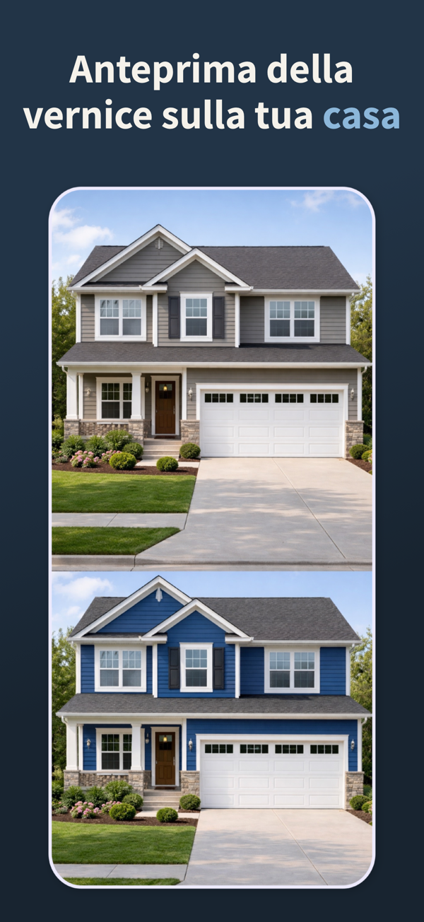 Exterior Paint Visualizer - AI-powered home exterior visualization