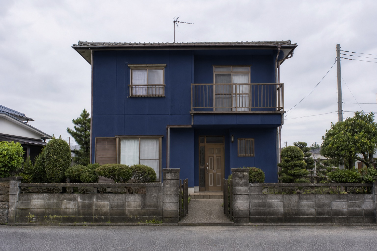 塗装前の住宅外観