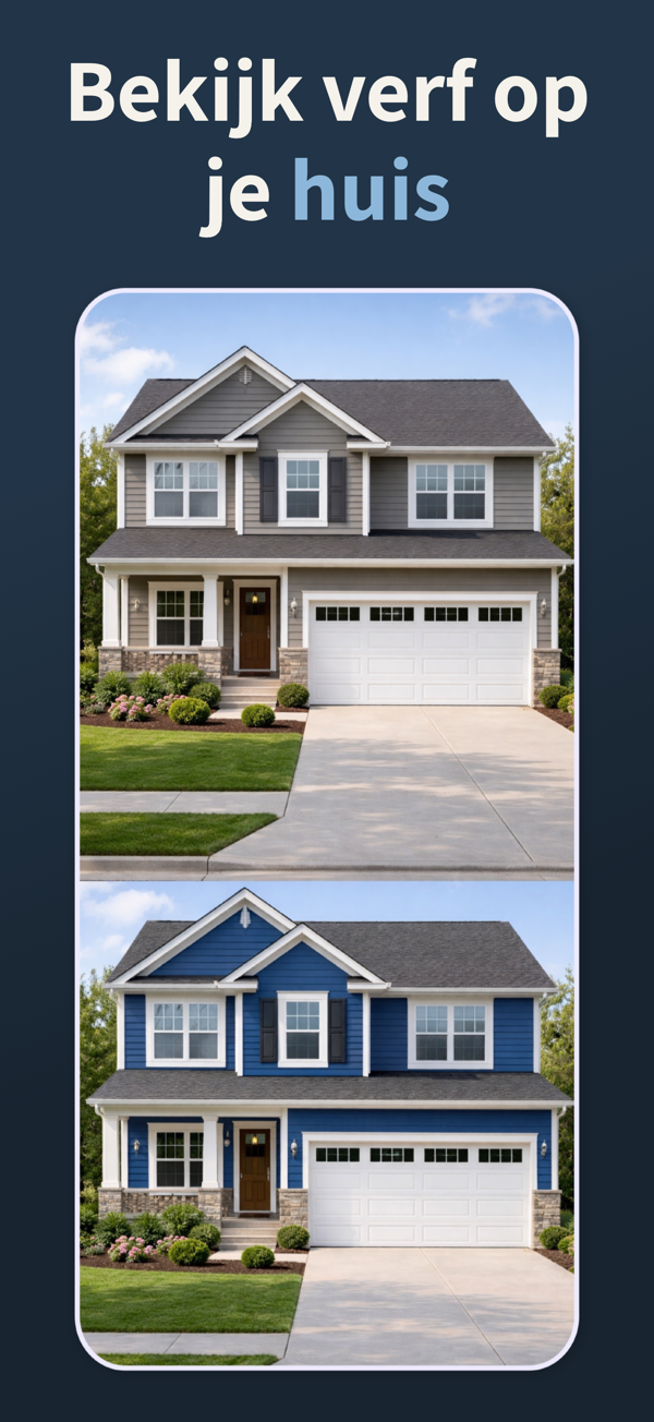 Exterior Paint Visualizer - AI-powered home exterior visualization