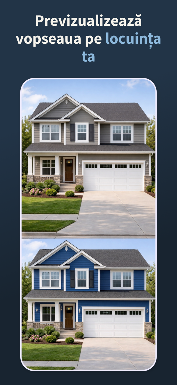 Exterior Paint Visualizer - AI-powered home exterior visualization